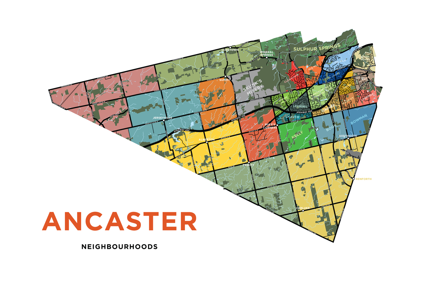Custom 24"x36" Map