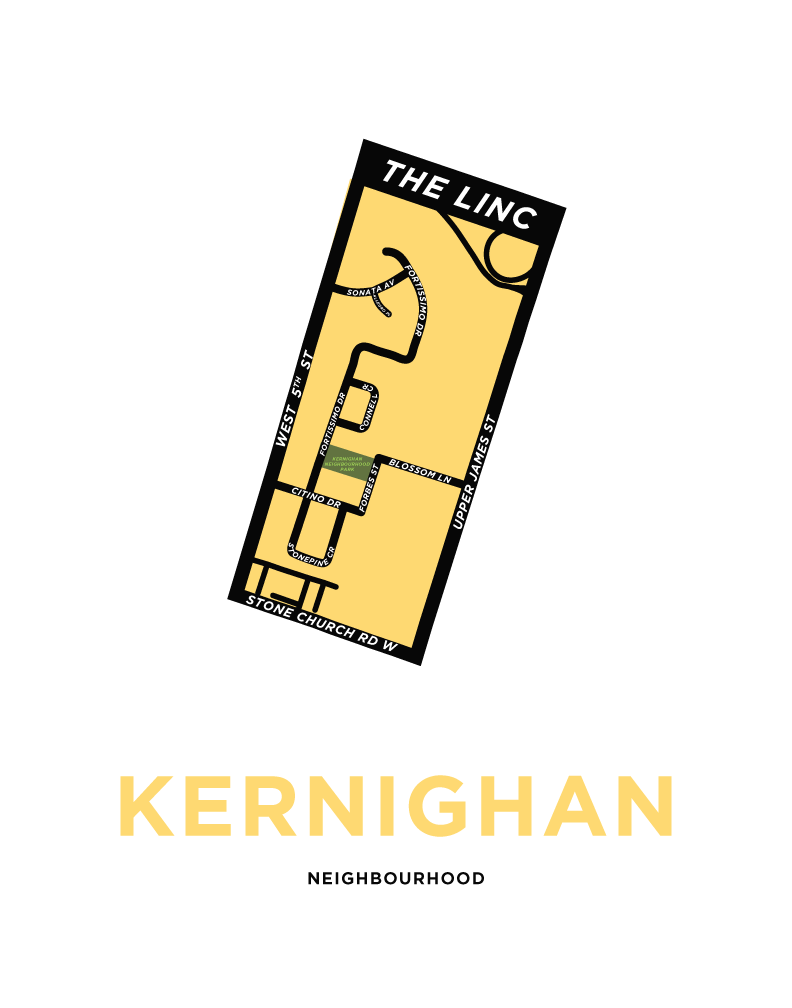 Kernighan Neighbourhood Map