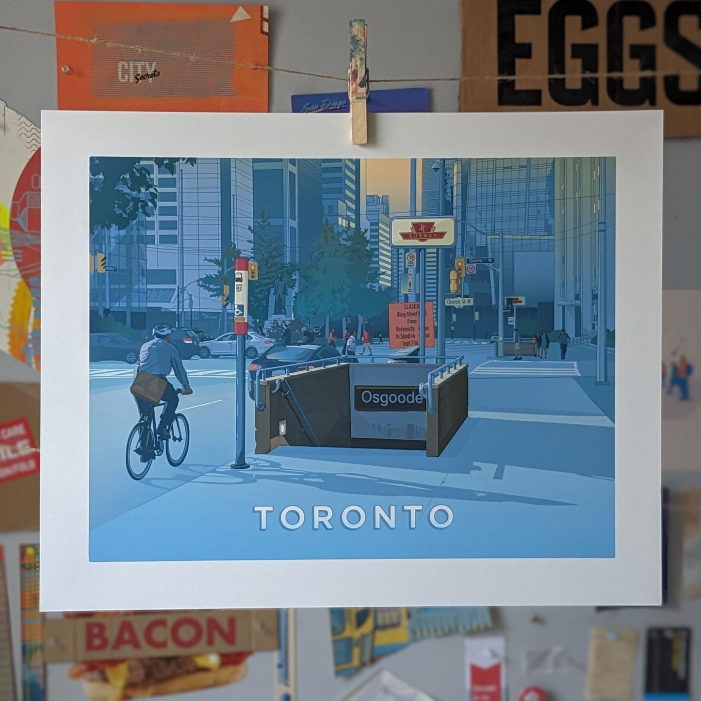 Toronto - Osgoode Station Print