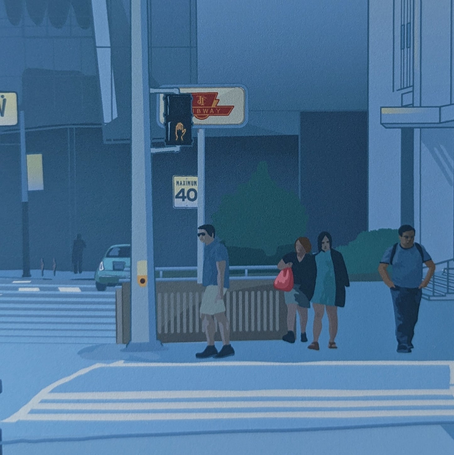 Toronto - Osgoode Station Print