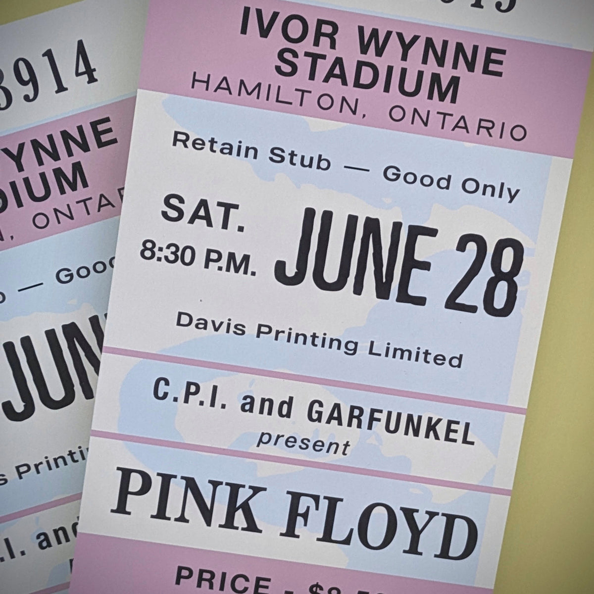 Pink Floyd at Ivor Wynne Stadium, June 28 1975