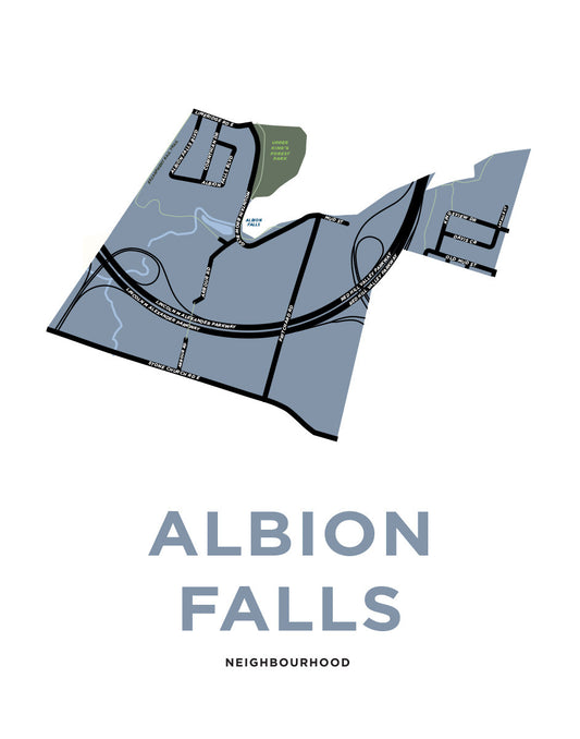 Albion Falls Neighbourhood Map