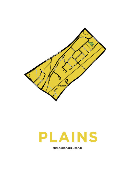Plains Neighbourhood Map