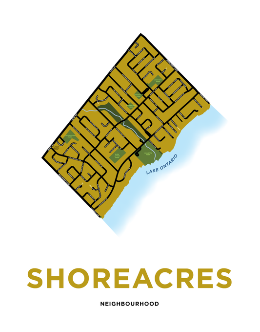 Shoreacres Neighbourhood Map