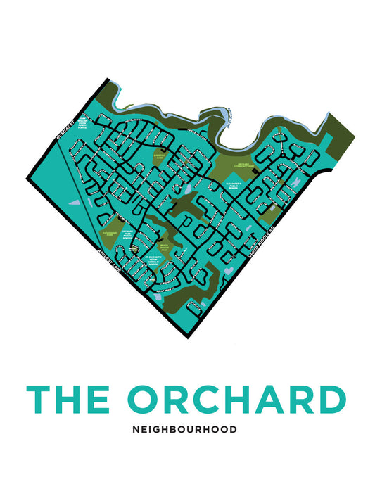 The Orchard Neighbourhood Map