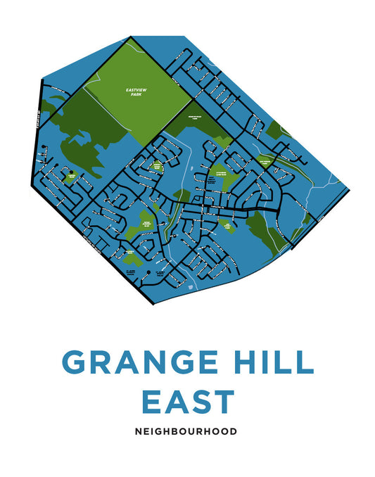 Grange Hill East Neighbourhood Map
