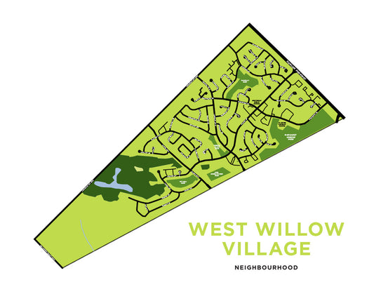 West Willow Village Neighbourhood Map