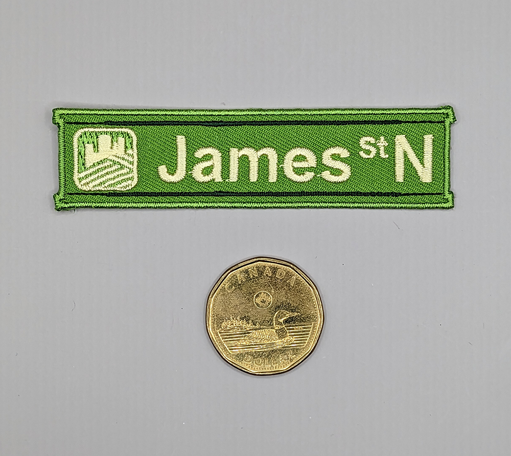 James Street North Iron-On Patch