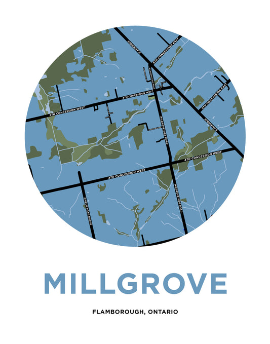 Millgrove Map