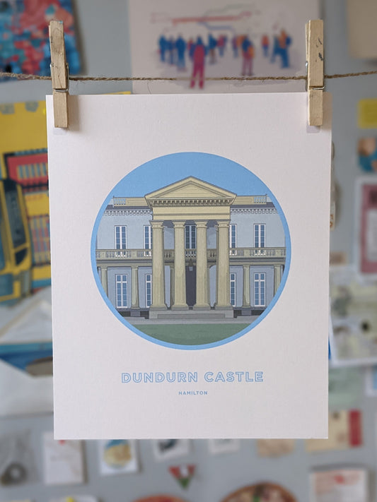 Dundurn Castle Circle Print