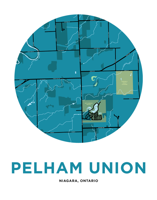 Pelham Union Map Print