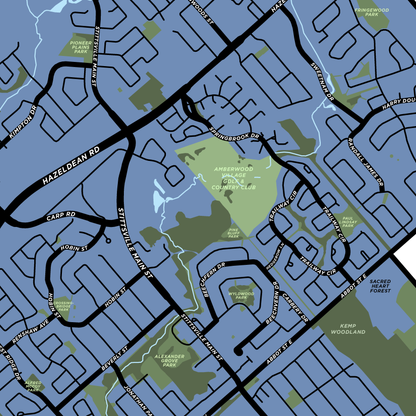 Stittsville (Ottawa) Map Print
