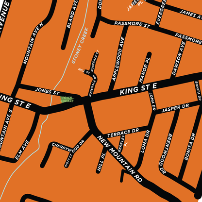 Stoney Creek Neighbourhood Map