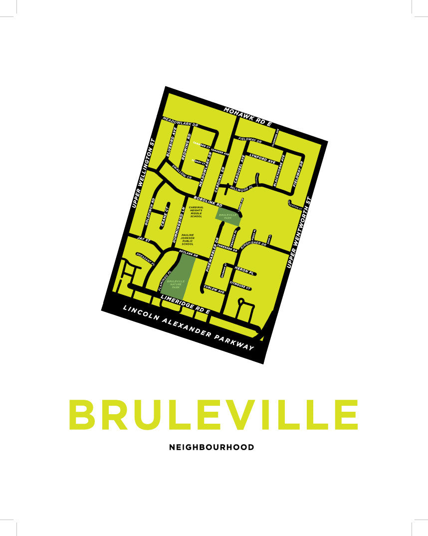 Bruleville Neighbourhood Map