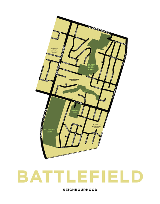 Battlefield Neighbourhood Map