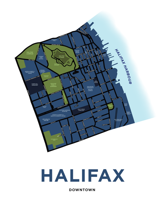 Downtown Halifax Neighbourhood Map