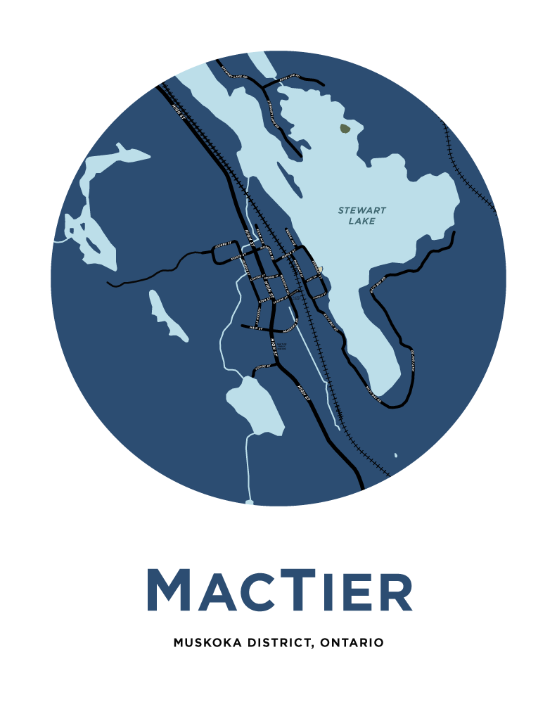 Open Rails Mactier Map MacTier Map Print – Jelly Brothers