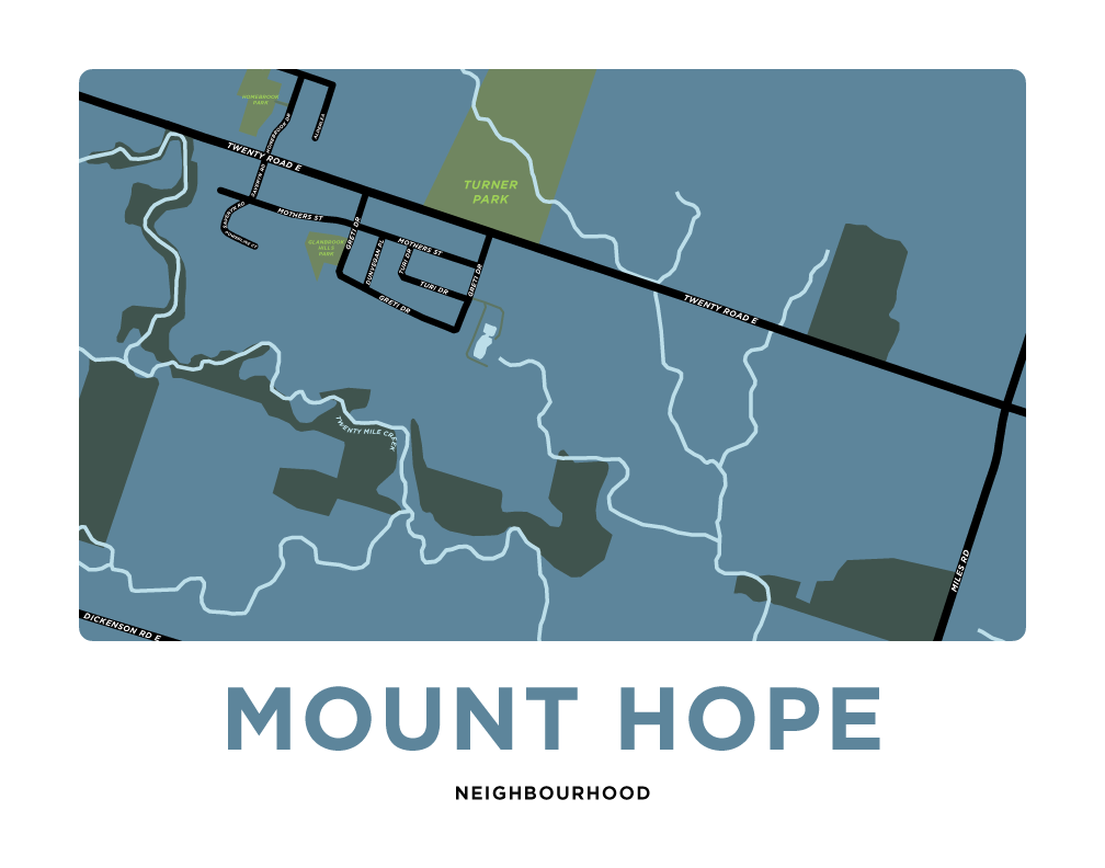 Mount Hope - Glanbrook Hills Map