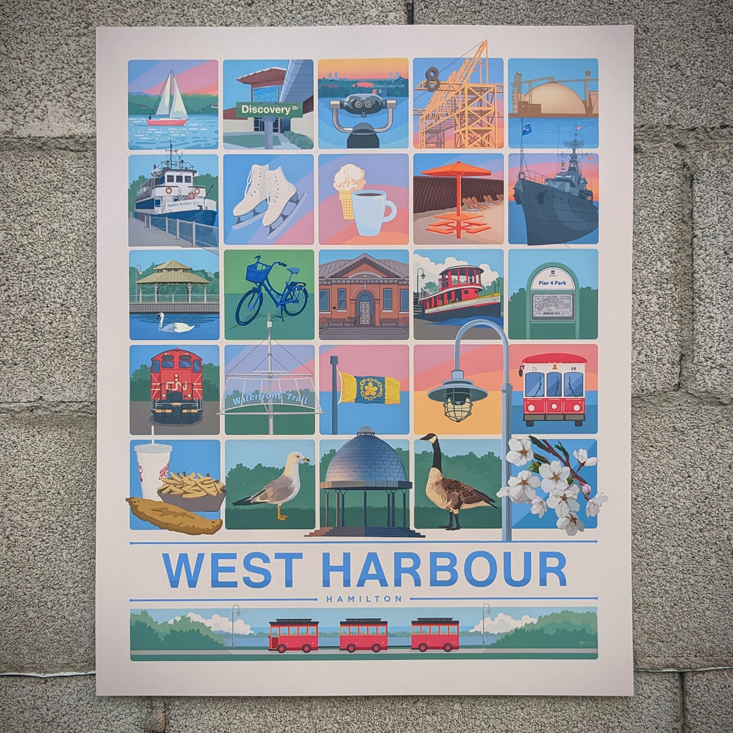 West Harbour Print