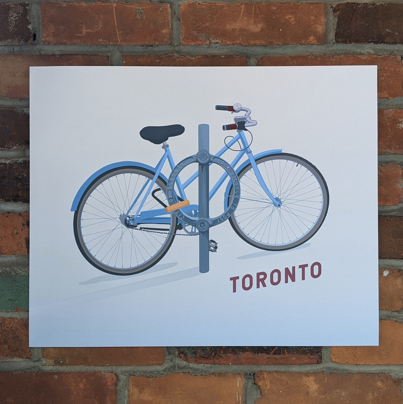 Toronto Bicycle Print