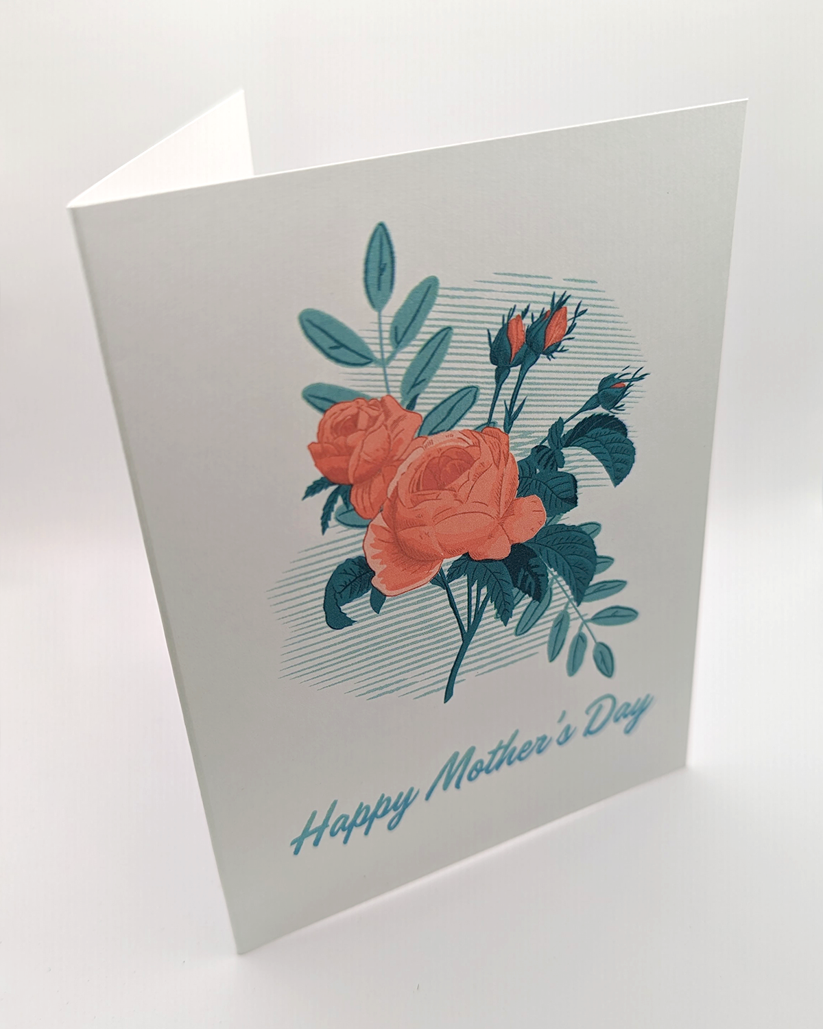 Roses Greeting Card - "Happy Mother's Day"