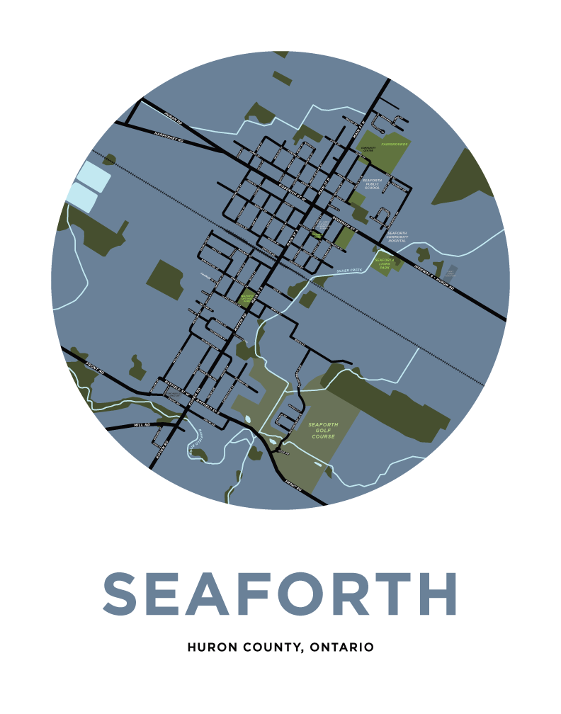 Seaforth Map Print – Jelly Brothers