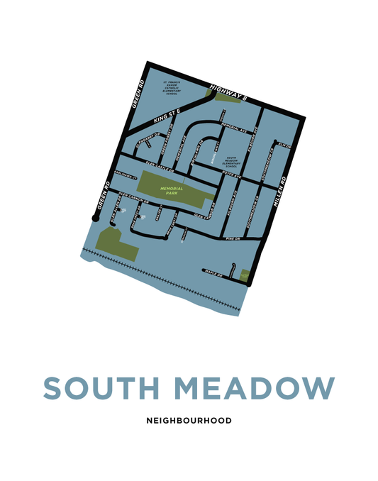 South Meadow Neighbourhood Map
