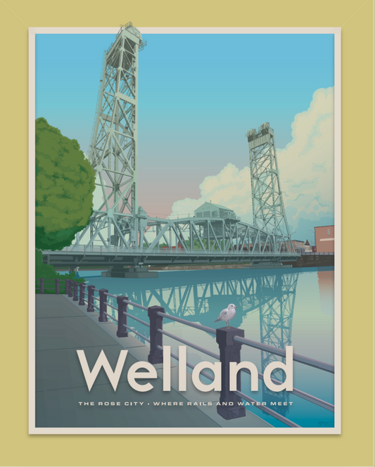 Welland Canal Bridge 13 Print