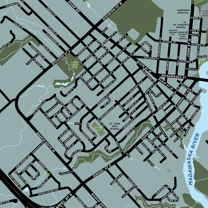Arnprior Map Print