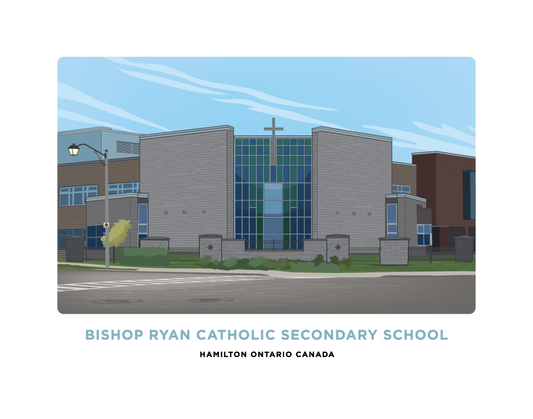 Bishop Ryan Catholic Secondary School Illustration