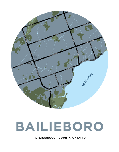 Bailieboro Map Print