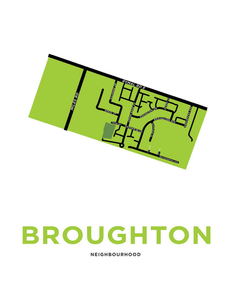 Broughton Neighbourhood Map