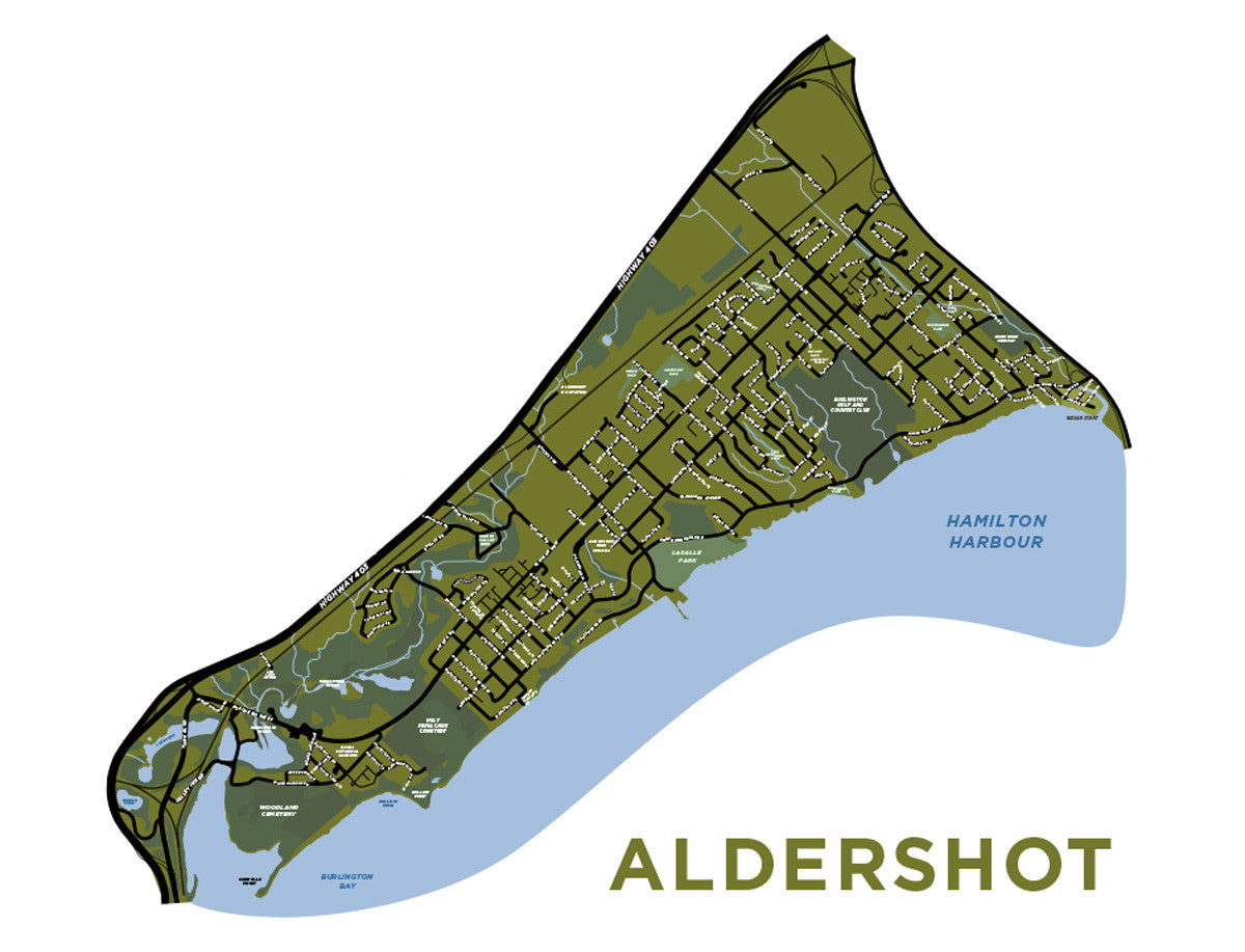 Aldershot Neighbourhood Map