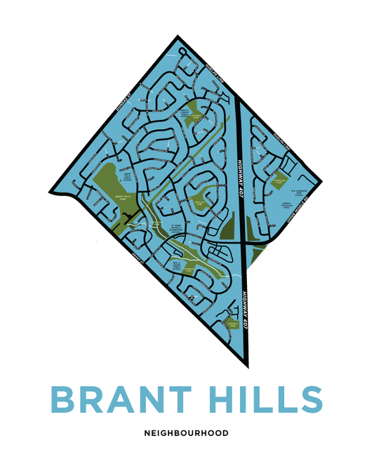 Brant Hills Neighbourhood Map