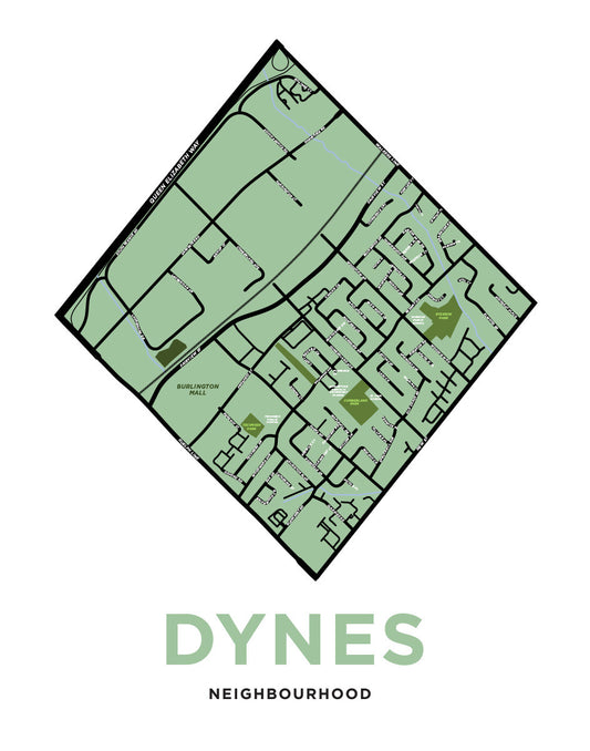 Dynes Neighbourhood Map