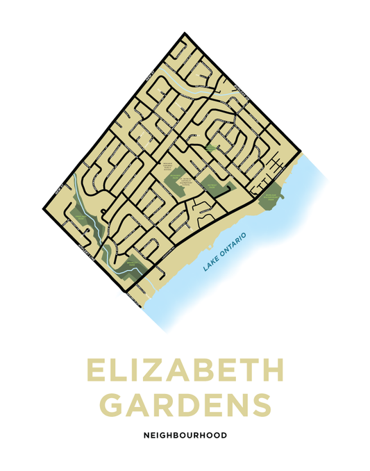 Elizabeth Gardens Neighbourhood Map