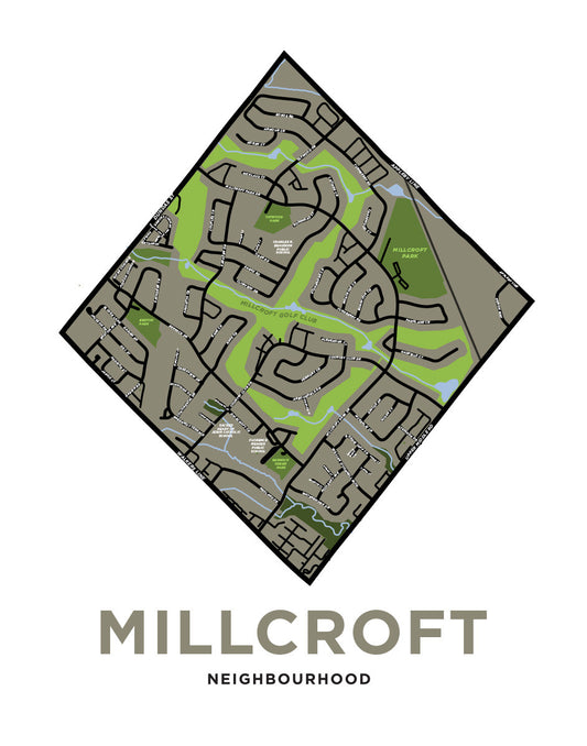 Millcroft Neighbourhood Map