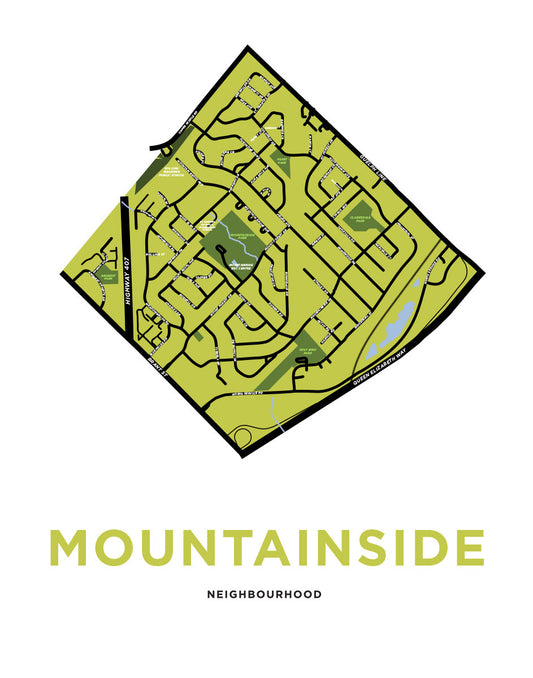 Mountainside Neighbourhood Map
