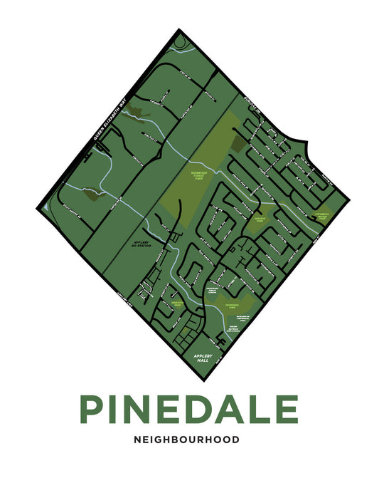Pinedale Neighbourhood Map