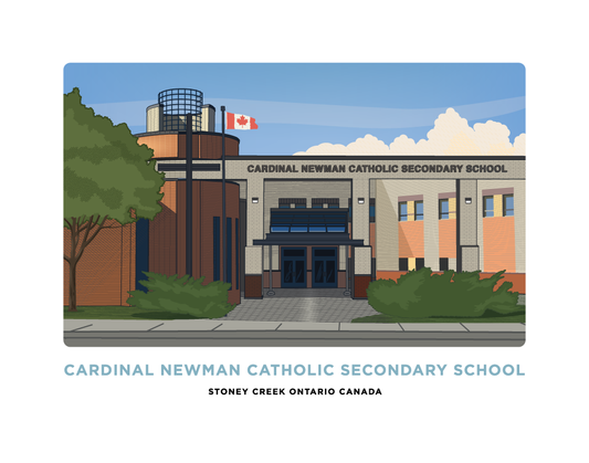 Cardinal Newman Catholic Secondary School Illustration