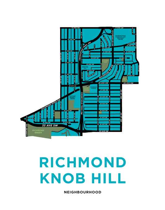 Richmond Knob Hill Neighbourhood Map