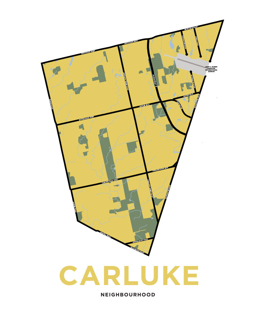 Carluke Neighbourhood Map