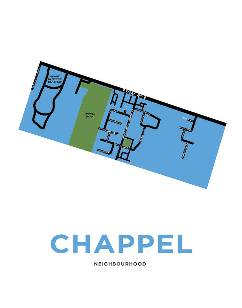 Chappel Neighbourhood Map