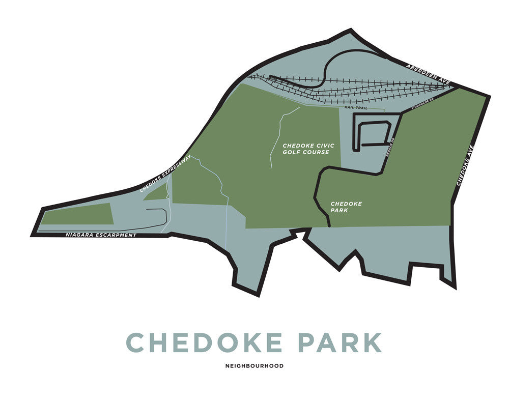 Chedoke Neighbourhood Map