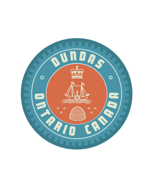 Dundas Crest: Modern Town Crest