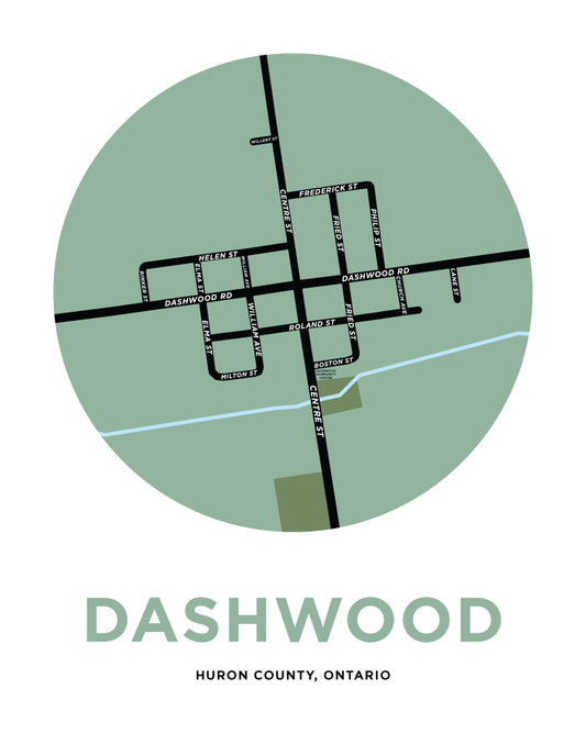 Dashwood Map Print