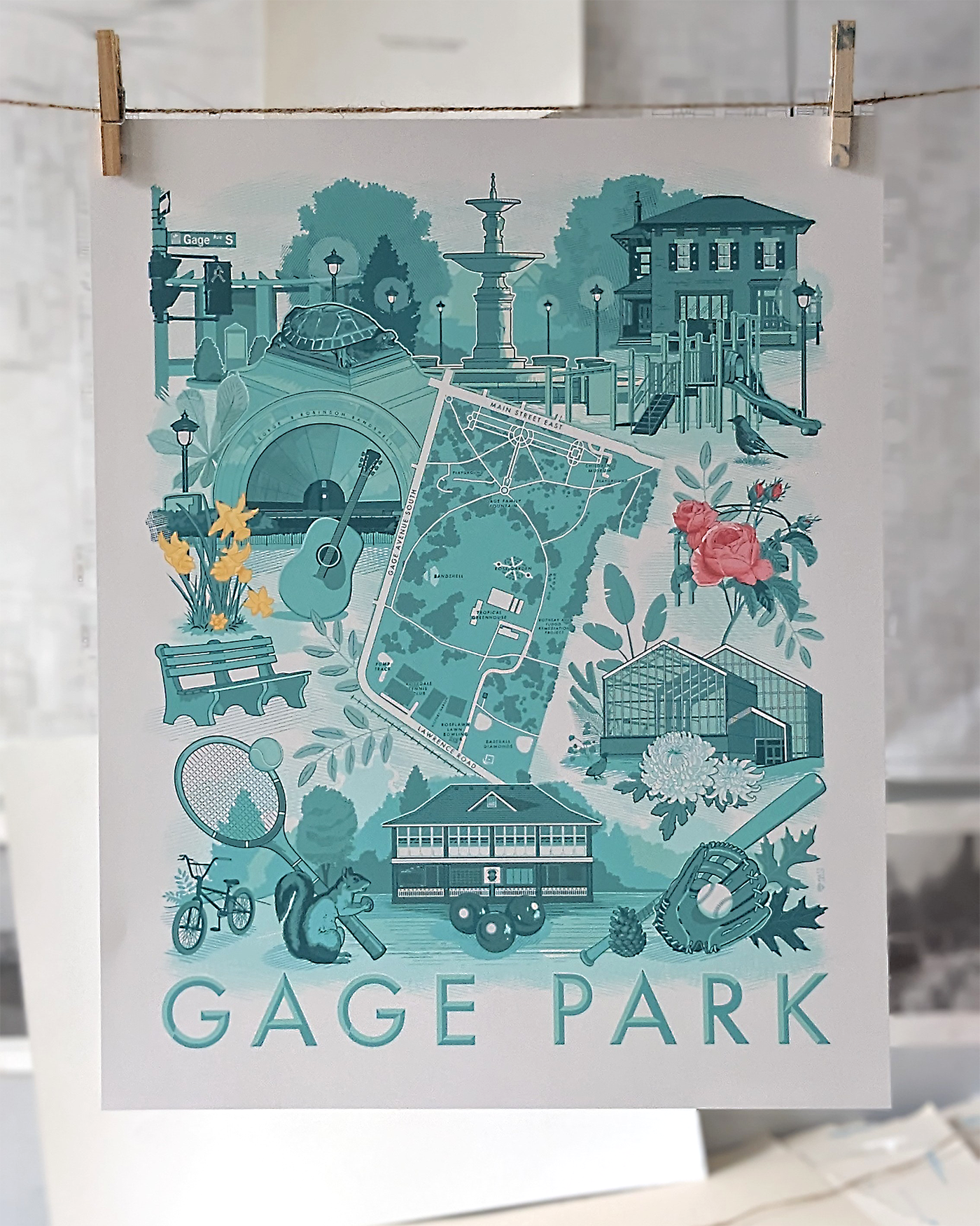 Gage Park Print