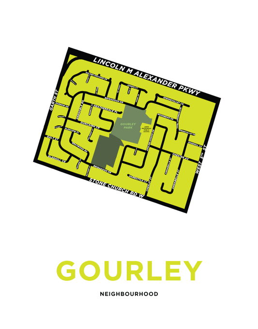 Gourley Neighbourhood Map