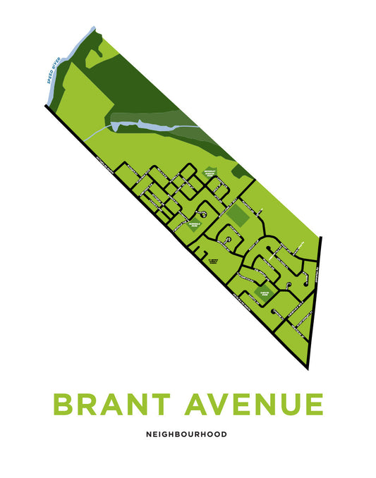 Brant Avenue Neighbourhood Map