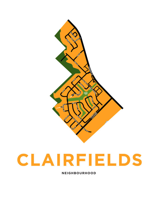 Clairfields Neighbourhood Map